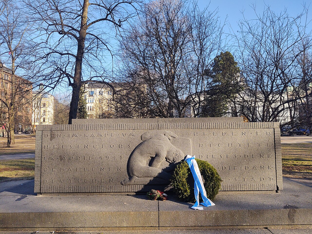 German soldiers' grave by Gunnar Finne