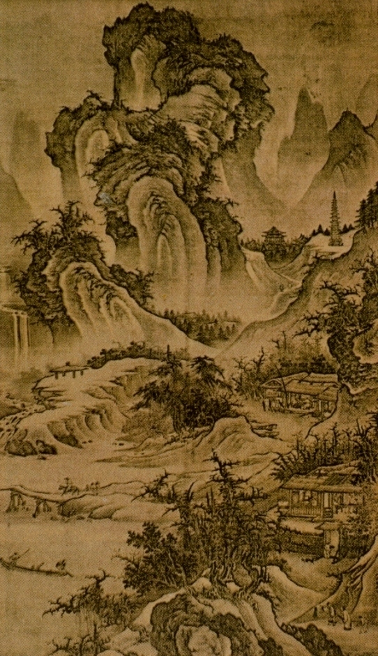 Mountain Hermitage by Guo Xi