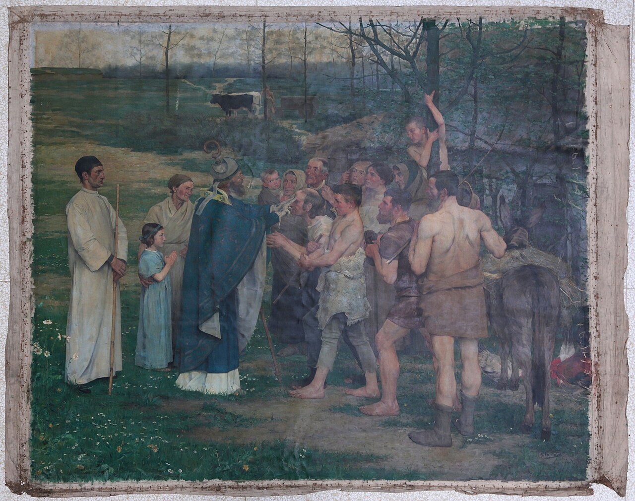 Saint Livinus in Flanders by Gustaaf Vanaise
