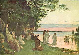 Baptists by Gustaf Cederström