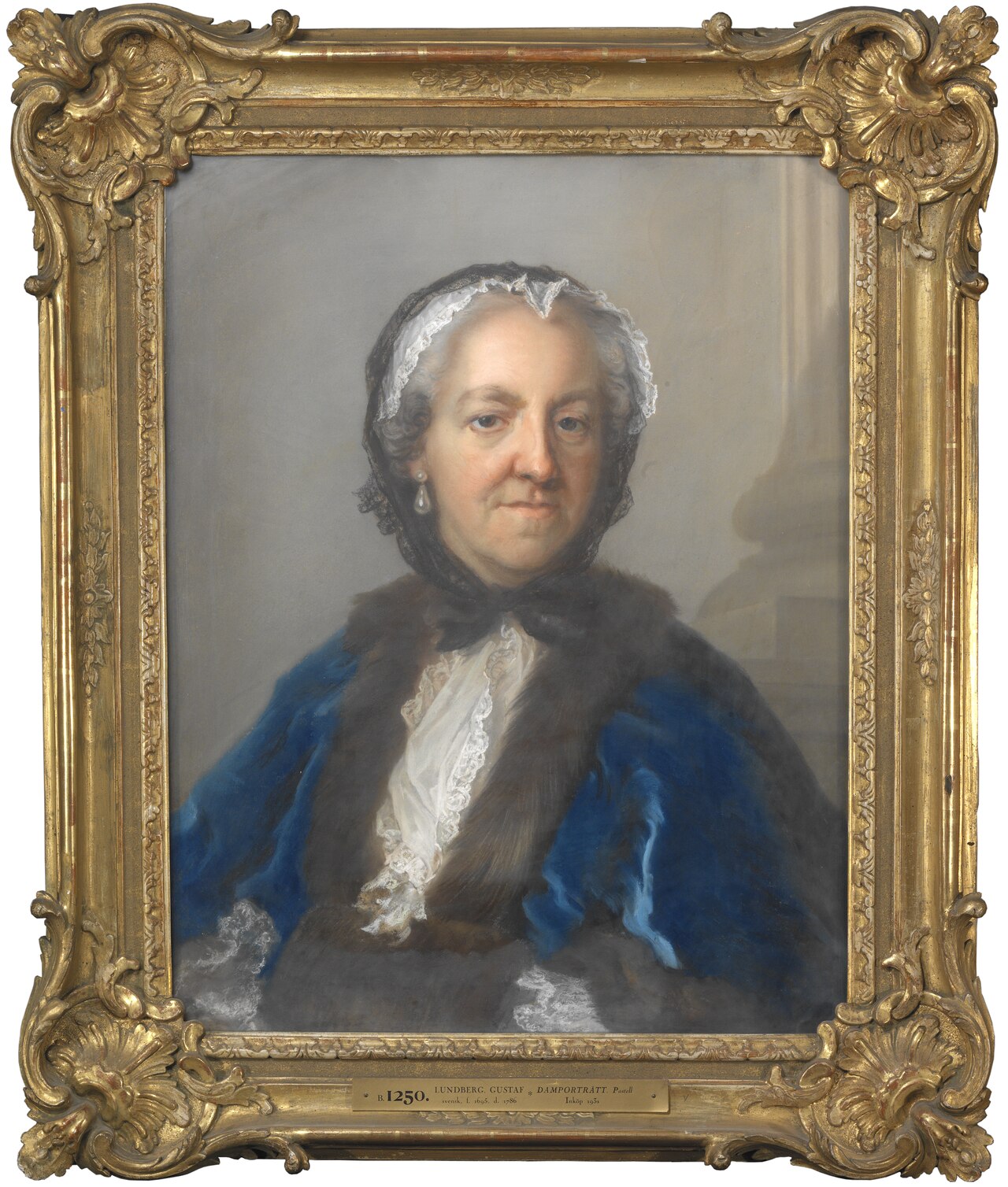 Baroness Ulrika Maria Sparre, née Tessin by Gustaf Lundberg