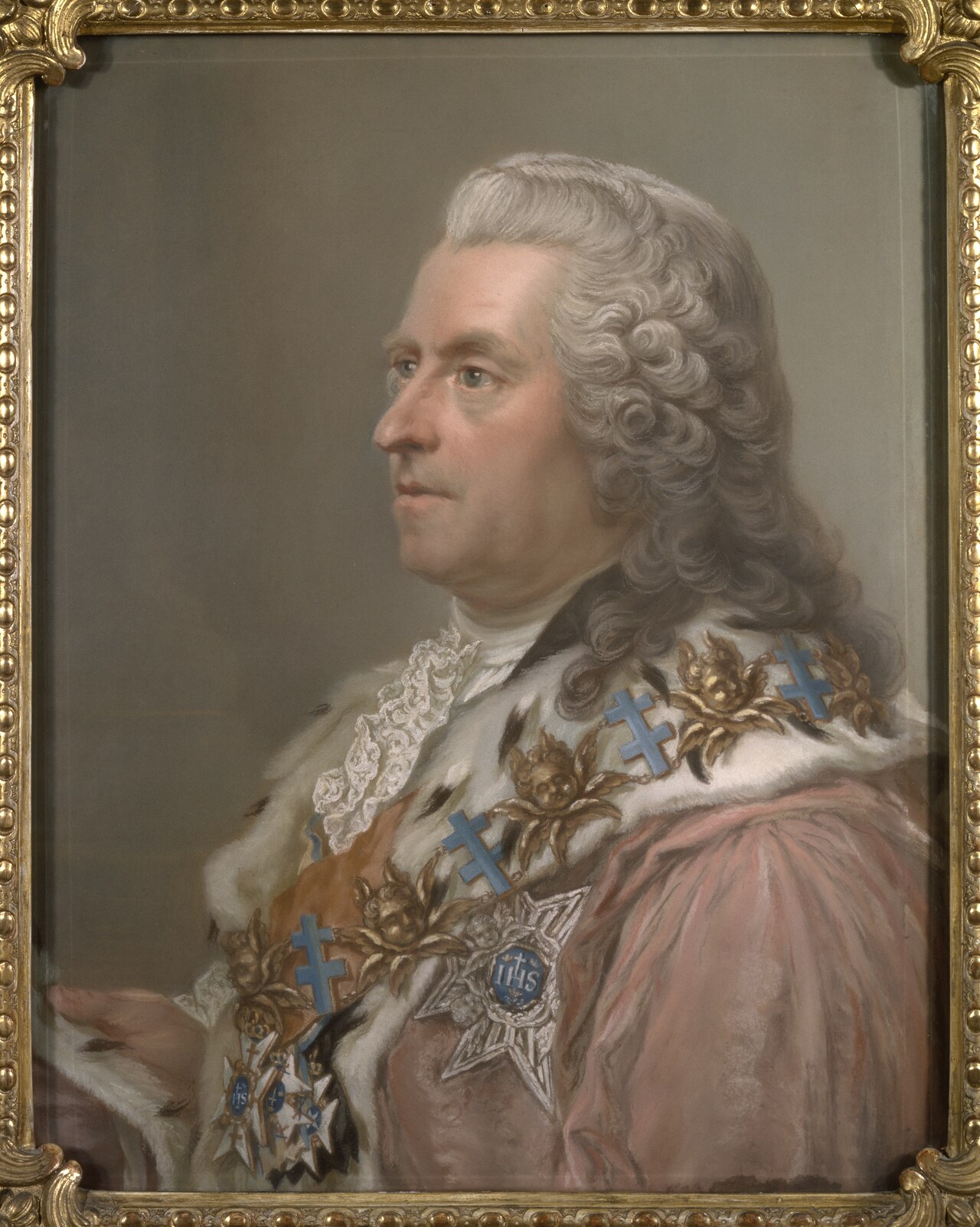 Portrait of Count Carl Gustaf Tessin by Gustaf Lundberg