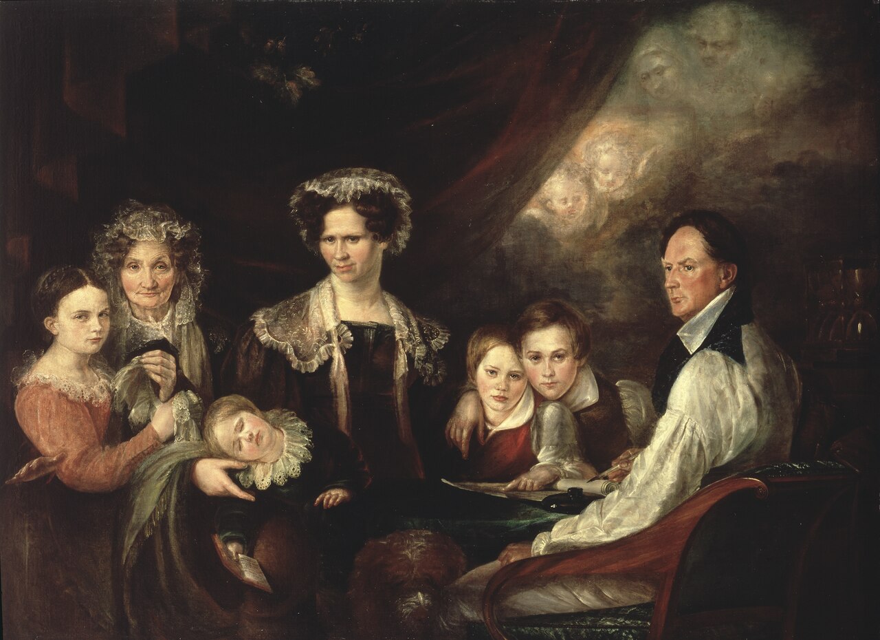 C.J. Lagercrantz, Assessor, and his Family by Gustaf Wilhelm Finnberg