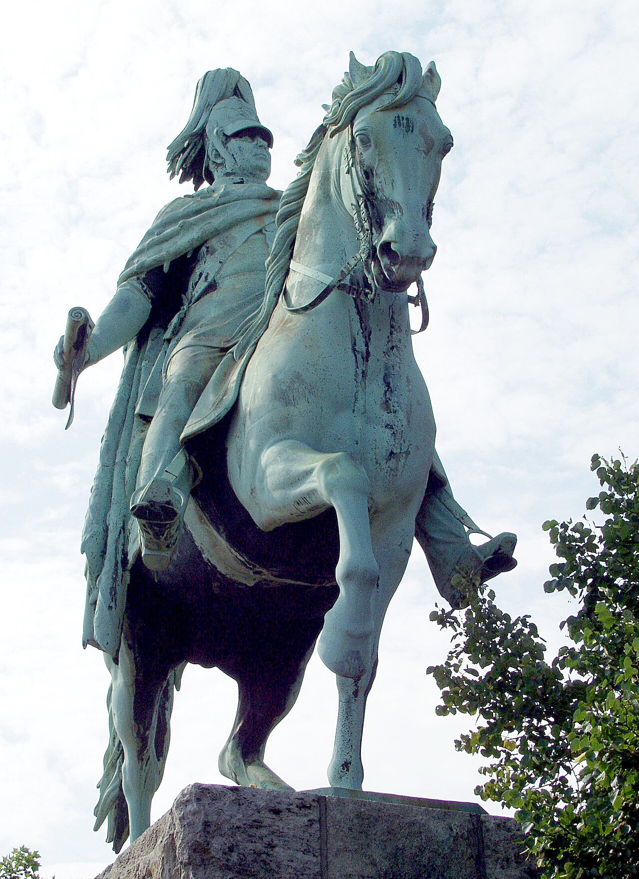 Statue of Friedrich Wilhelm IV by Gustav Bläser