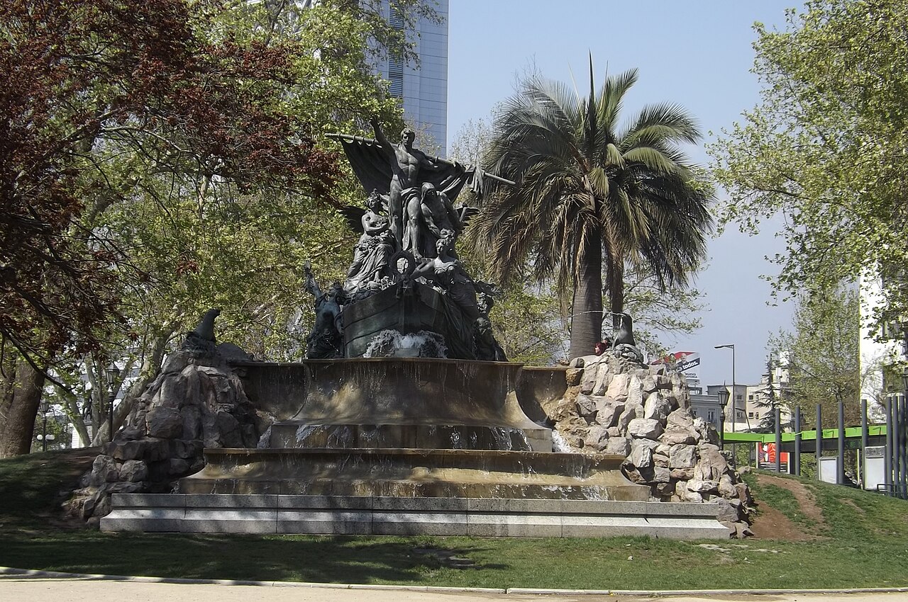 Fuente Alemana de Santiago by Gustav Eberlein