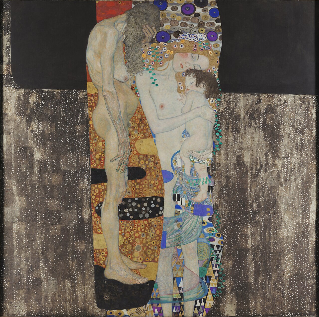 The Three Ages of Woman by Gustav Klimt