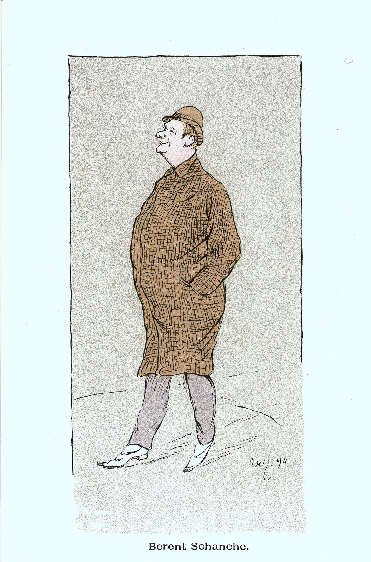 Berent Schanche by Gustav Lærum
