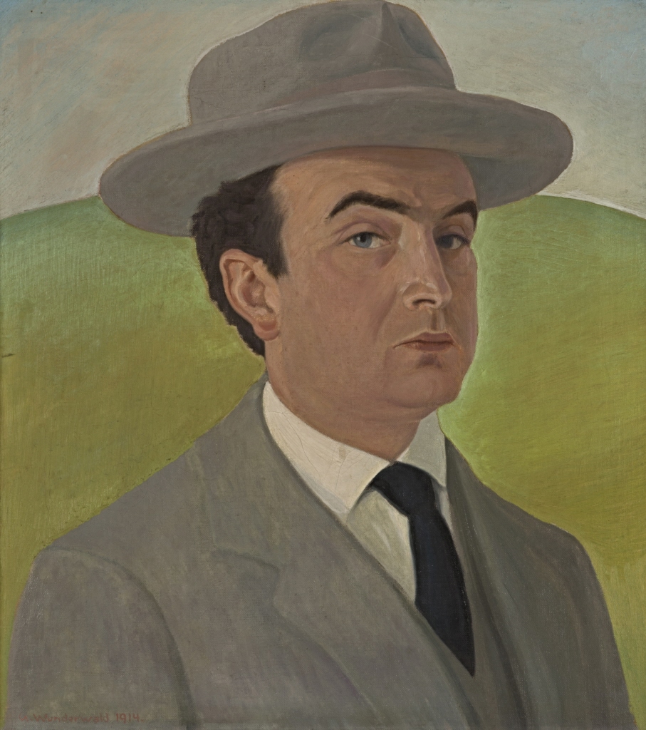 Self-portrait by Gustav Wunderwald