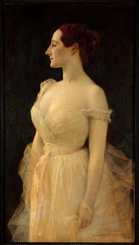 Madame Gautreau by Gustave-Claude-Étienne Courtois