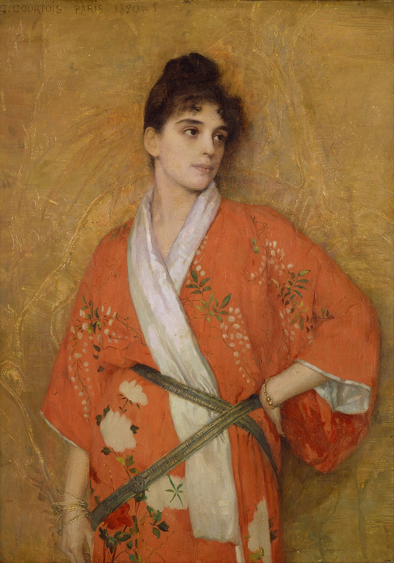 Study by Gustave-Claude-Étienne Courtois