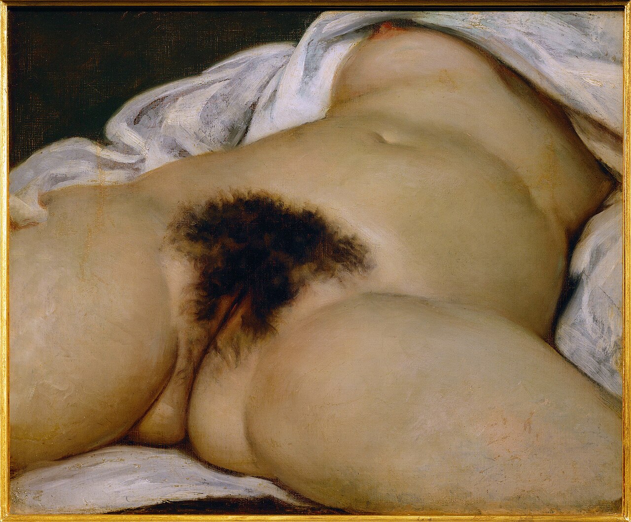 L'Origine du monde by Gustave Courbet