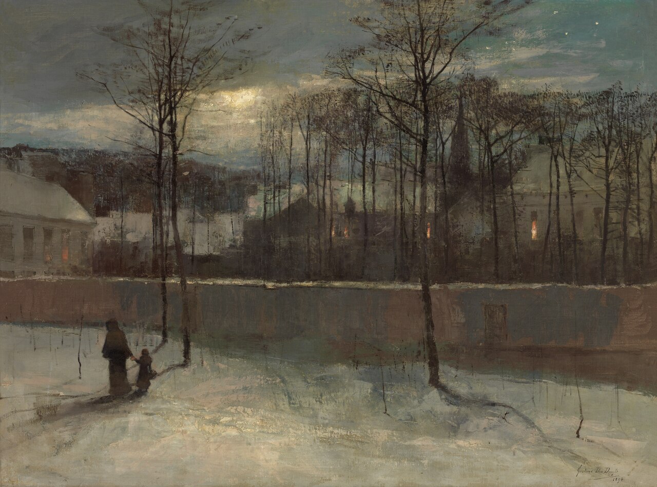Evening by Gustave Den Duyts
