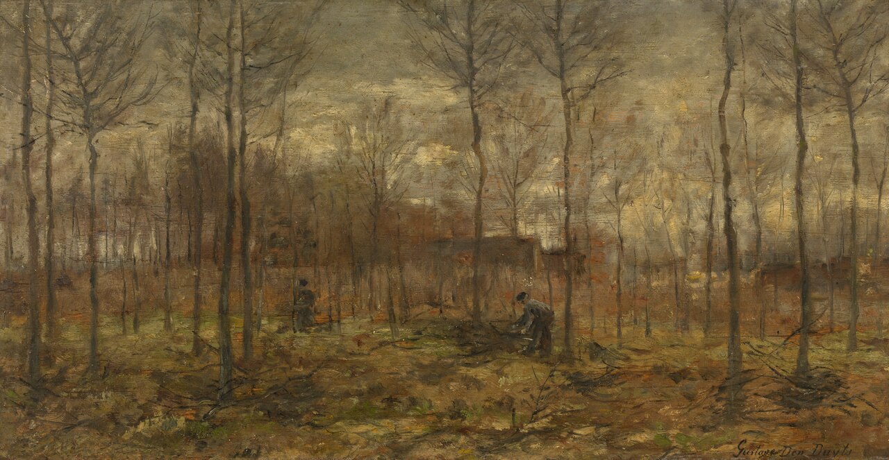 Woodland by Gustave Den Duyts