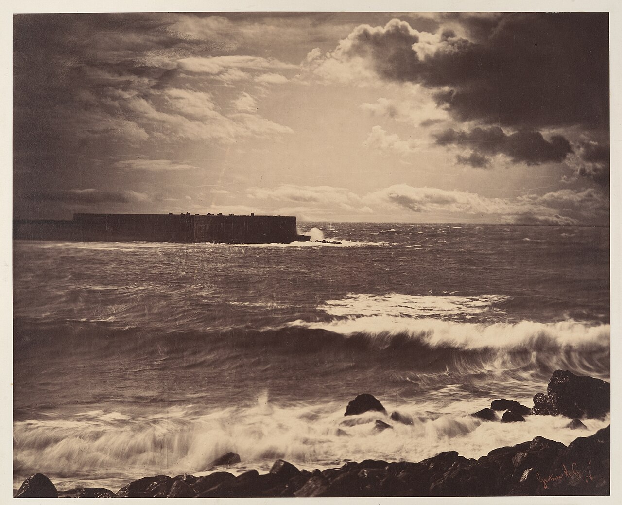 The Great Wave, Sete by Gustave Le Gray