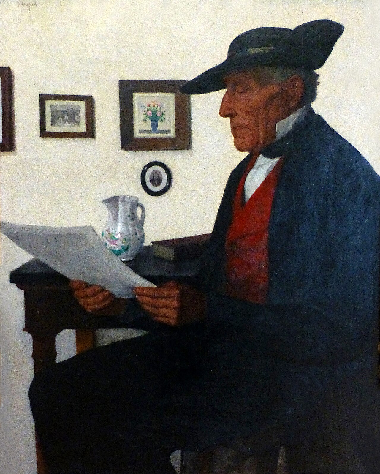 Reading by Gustave Stoskopf