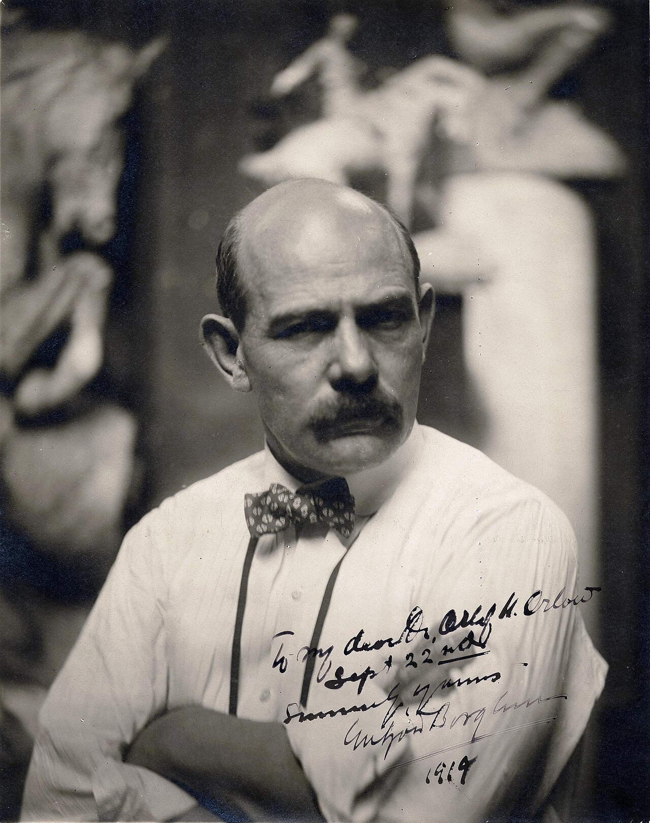 Portrait of Gutzon Borglum