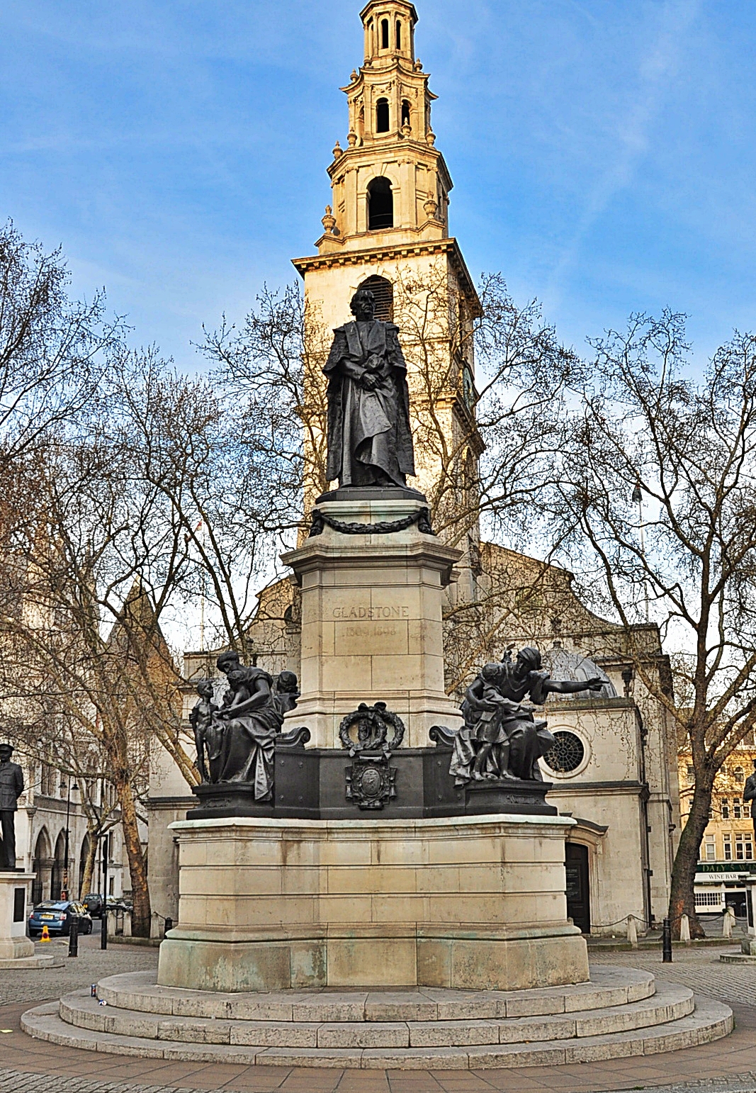 Gladstone Memorial by Hamo Thornycroft