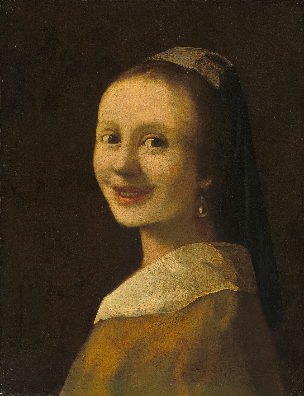 The Smiling Girl by Han van Meegeren
