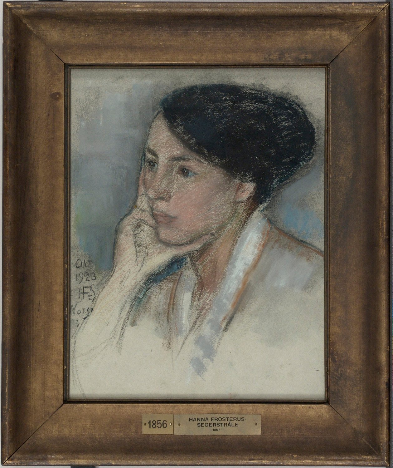 Portrait of a Lady by Hanna Frosterus-Segerstråle
