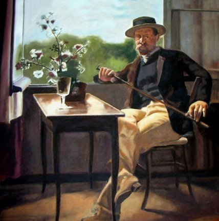 Porträt des George Pauli by Hanna Hirsch-Pauli