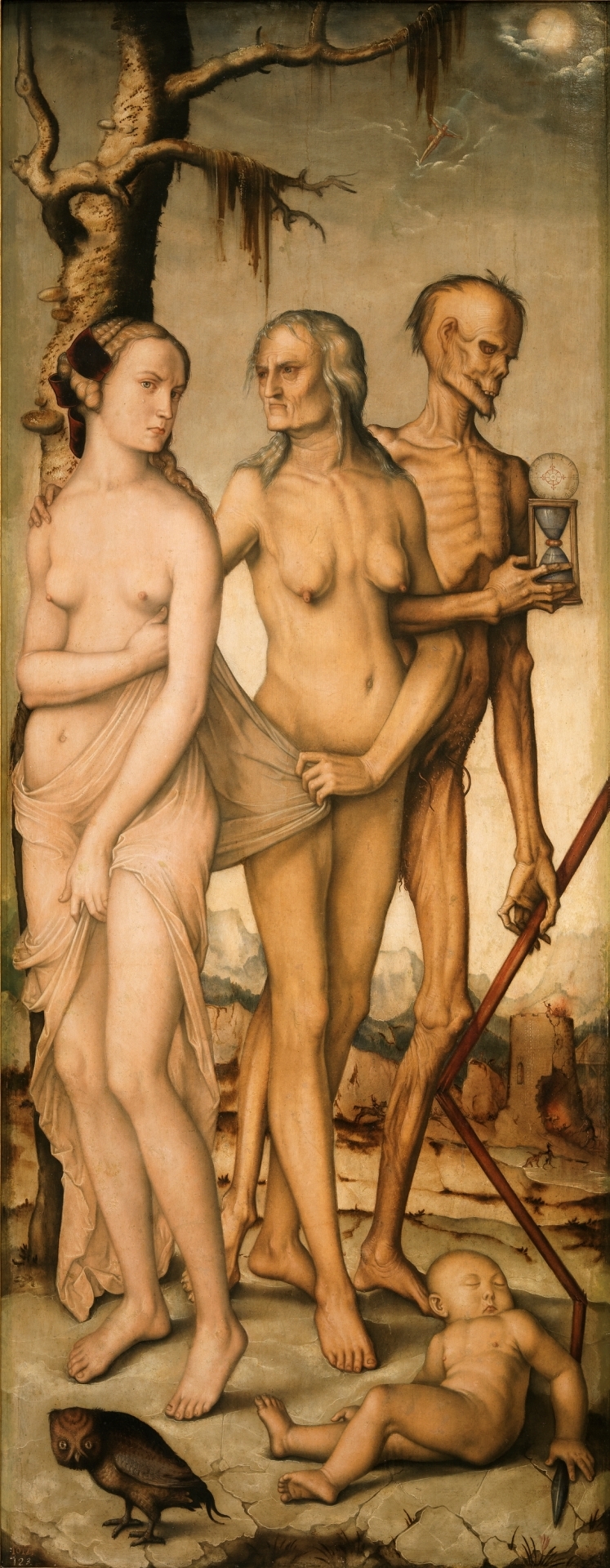 The Ages and Death by Hans Baldung Grien