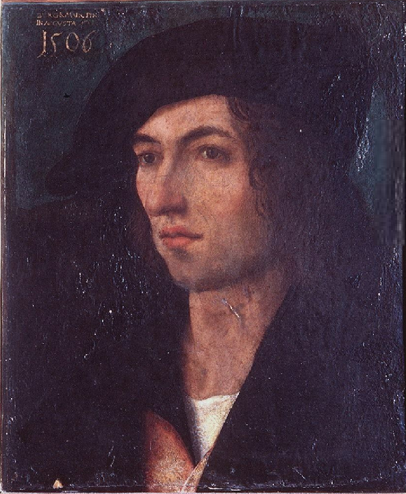 Portrait of a man by Hans Burgkmair the Elder