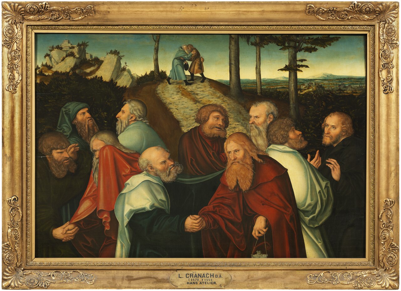 The Parting of the Apostles by Hans Cranach