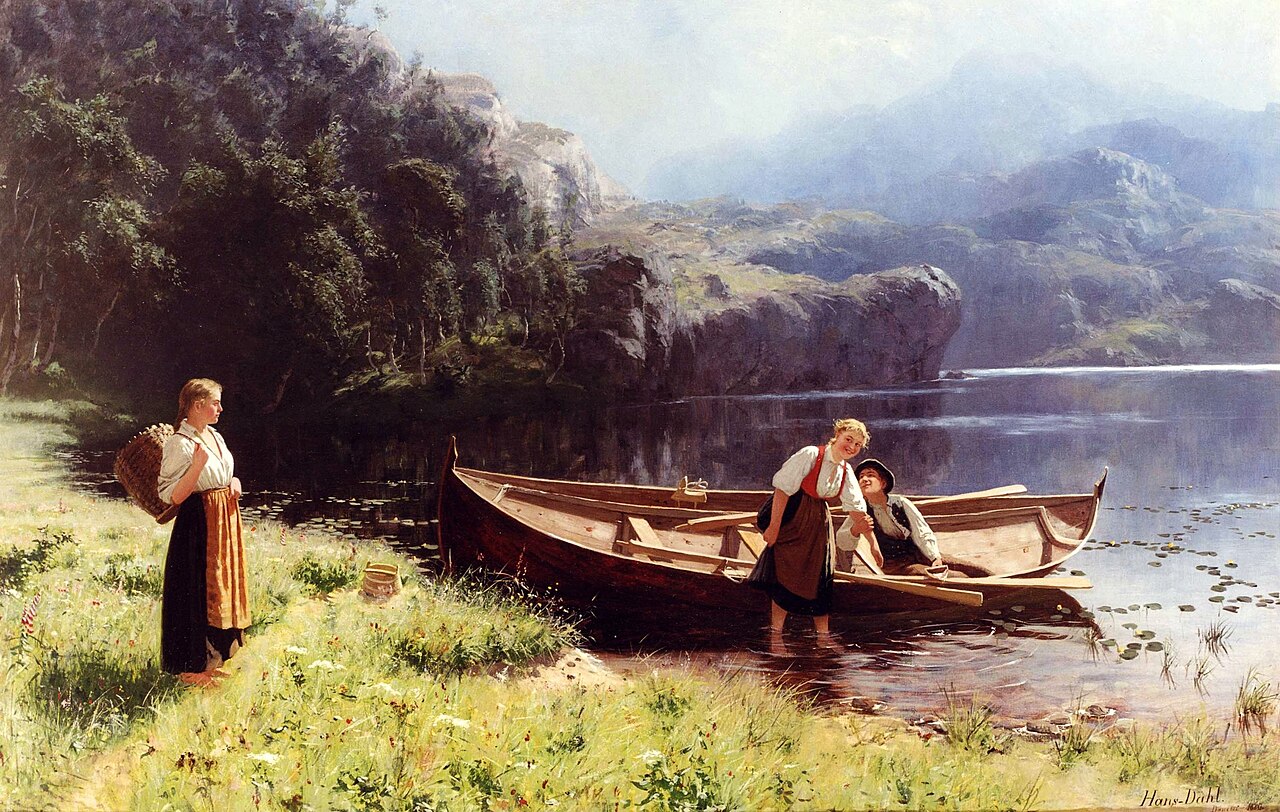 By the Water's Edge by Hans Dahl