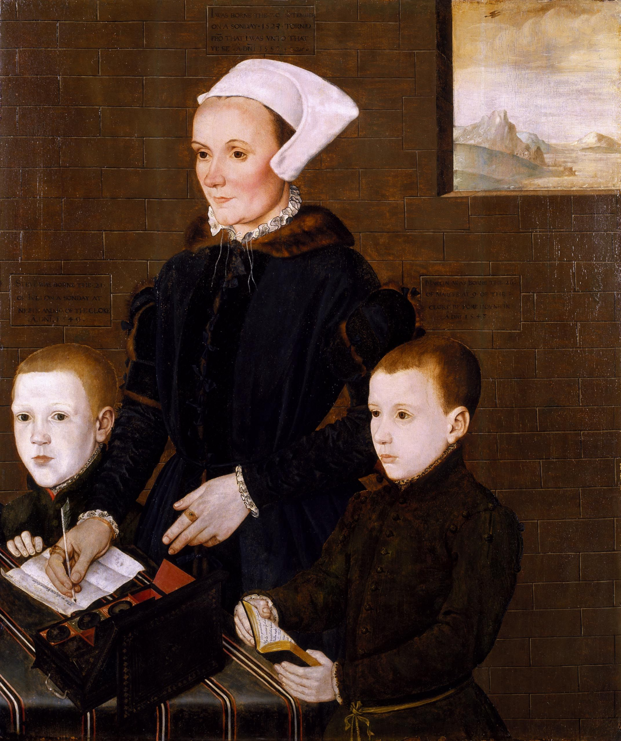 Portrait of Alice Barnham (nee Bradbridge) by Hans Eworth