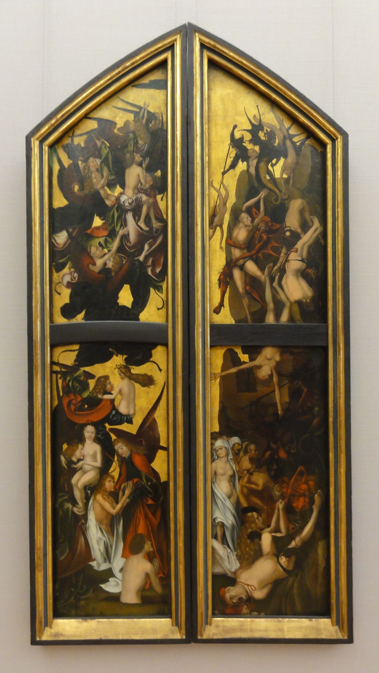 Last Judgment" by Hans Fries