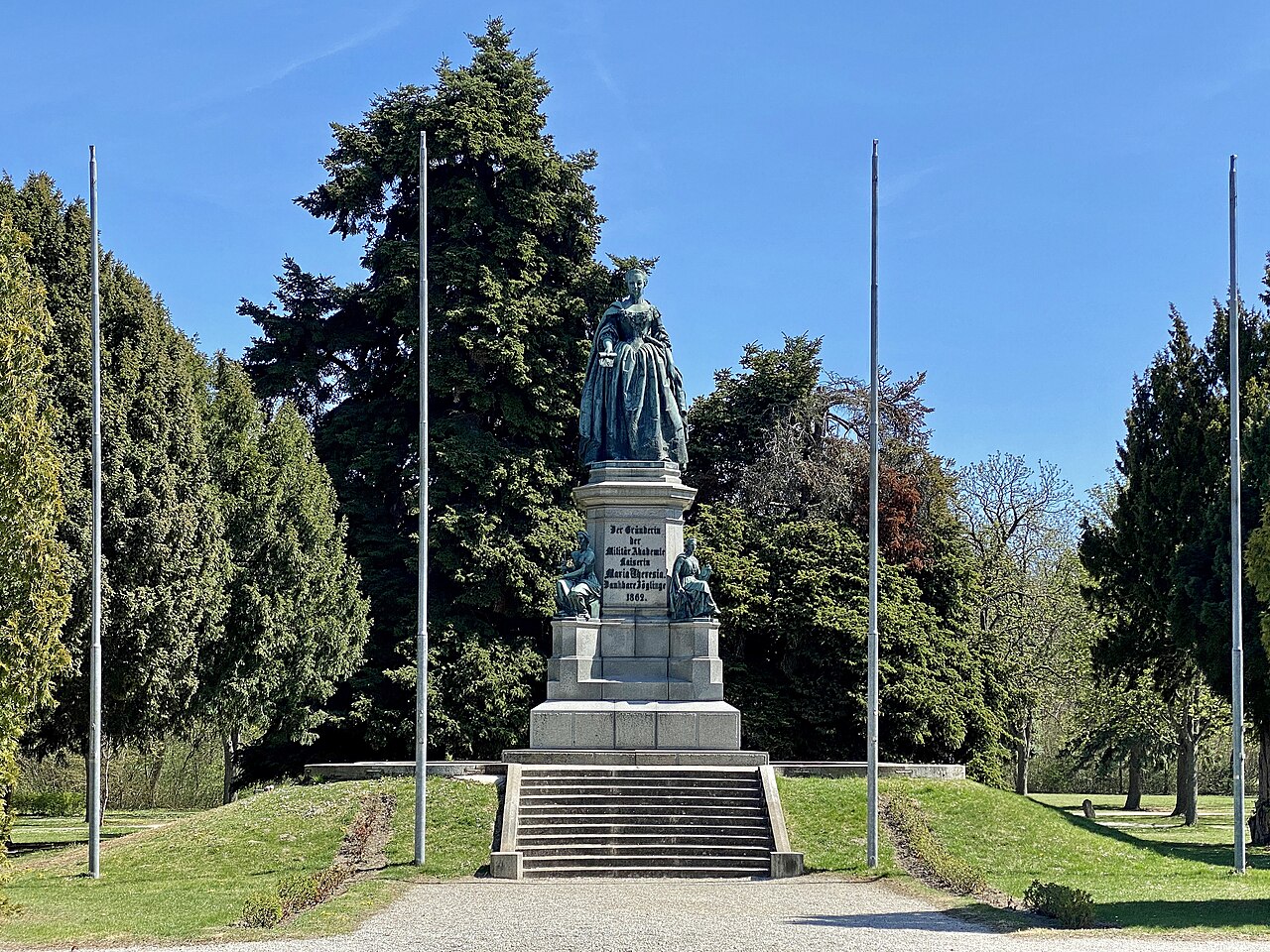 Maria Theresa monument by Hans Gasser