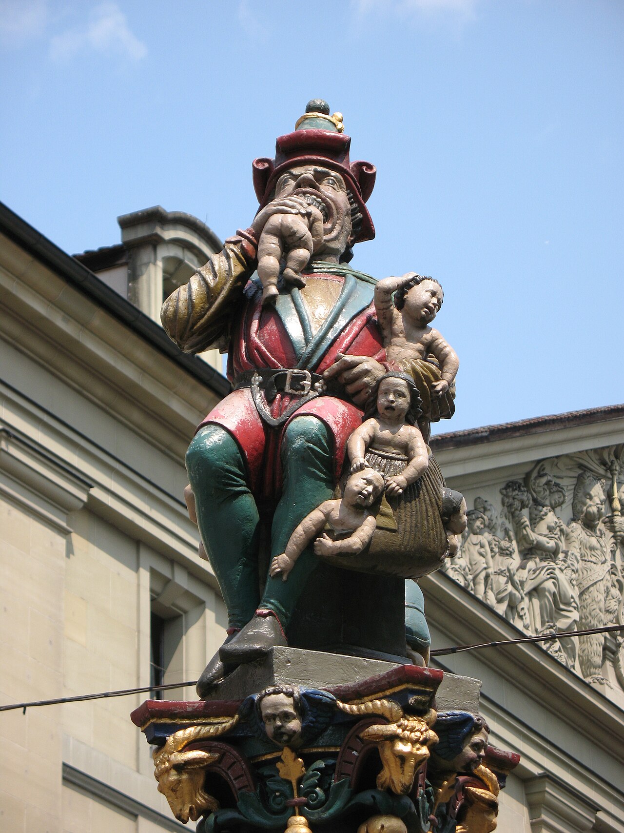 Kindlifresserbrunnen by Hans Gieng
