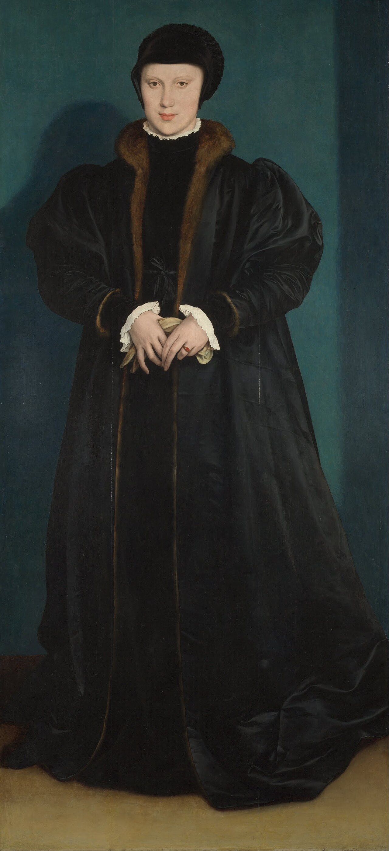 Christina of Denmark, Duchess of Milan by Hans Holbein the Younger