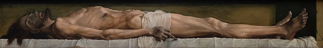 The Body of the Dead Christ in the Tomb by Hans Holbein the Younger