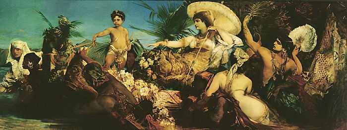Cleopatra by Hans Makart