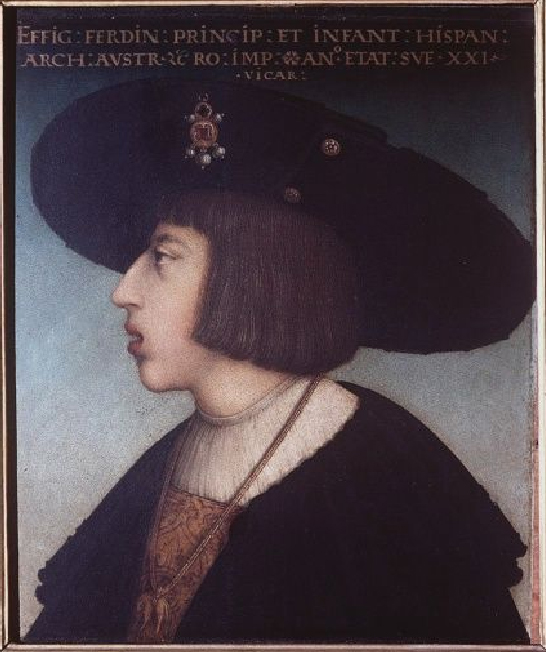 Portrait of Ferdinand I by Hans Maler zu Schwaz