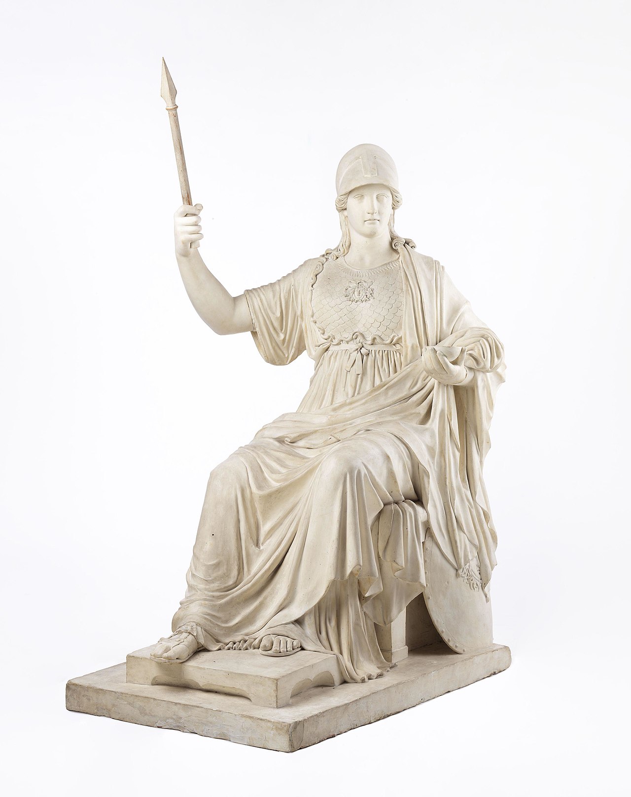 Athena Enthroned by Hans Michelsen