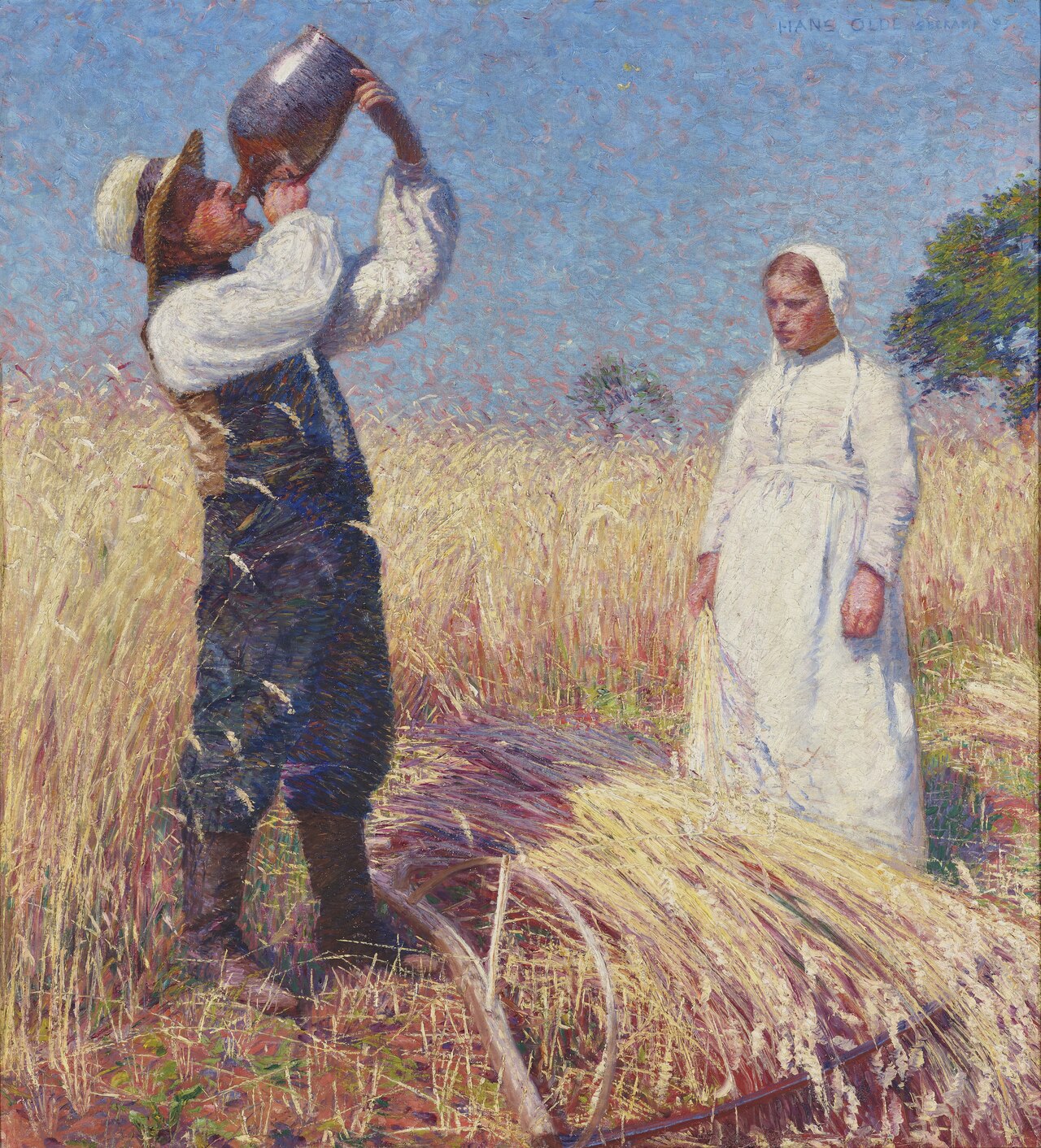 Harvesting by Hans Olde