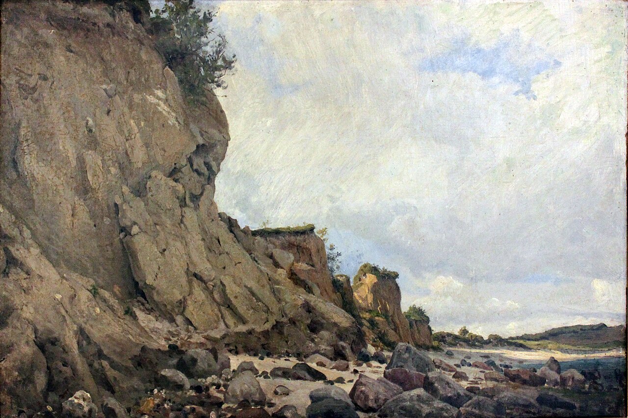 Beach near Mönchsgut by Hans Peter Feddersen