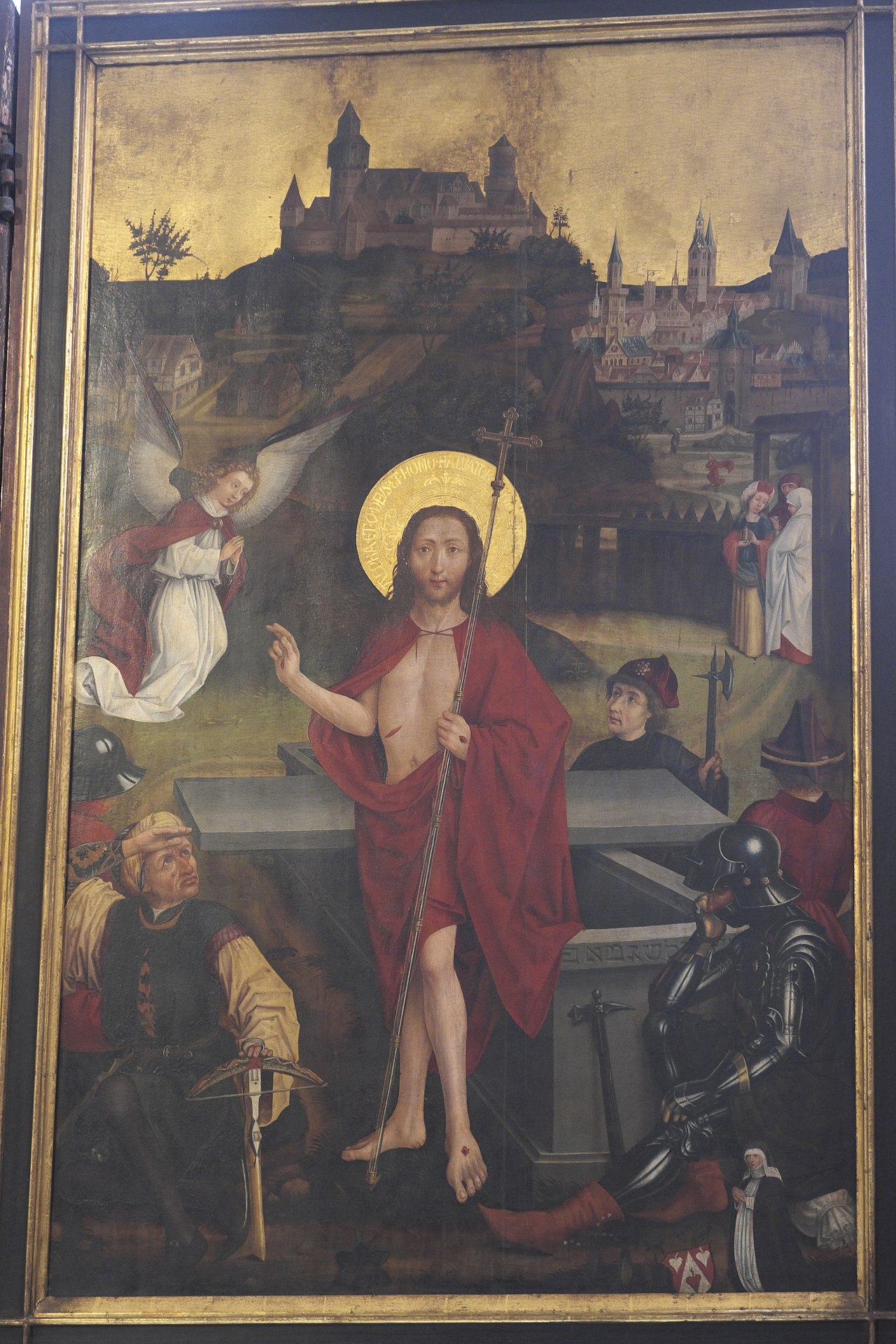 Landauer Altar: Resurrection of Jesus by Hans Pleydenwurff