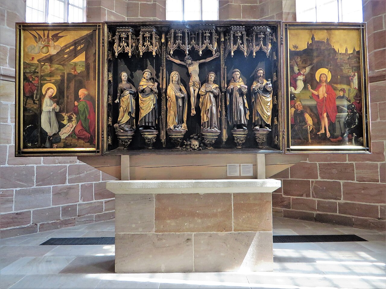 Landauer Altar by Hans Pleydenwurff