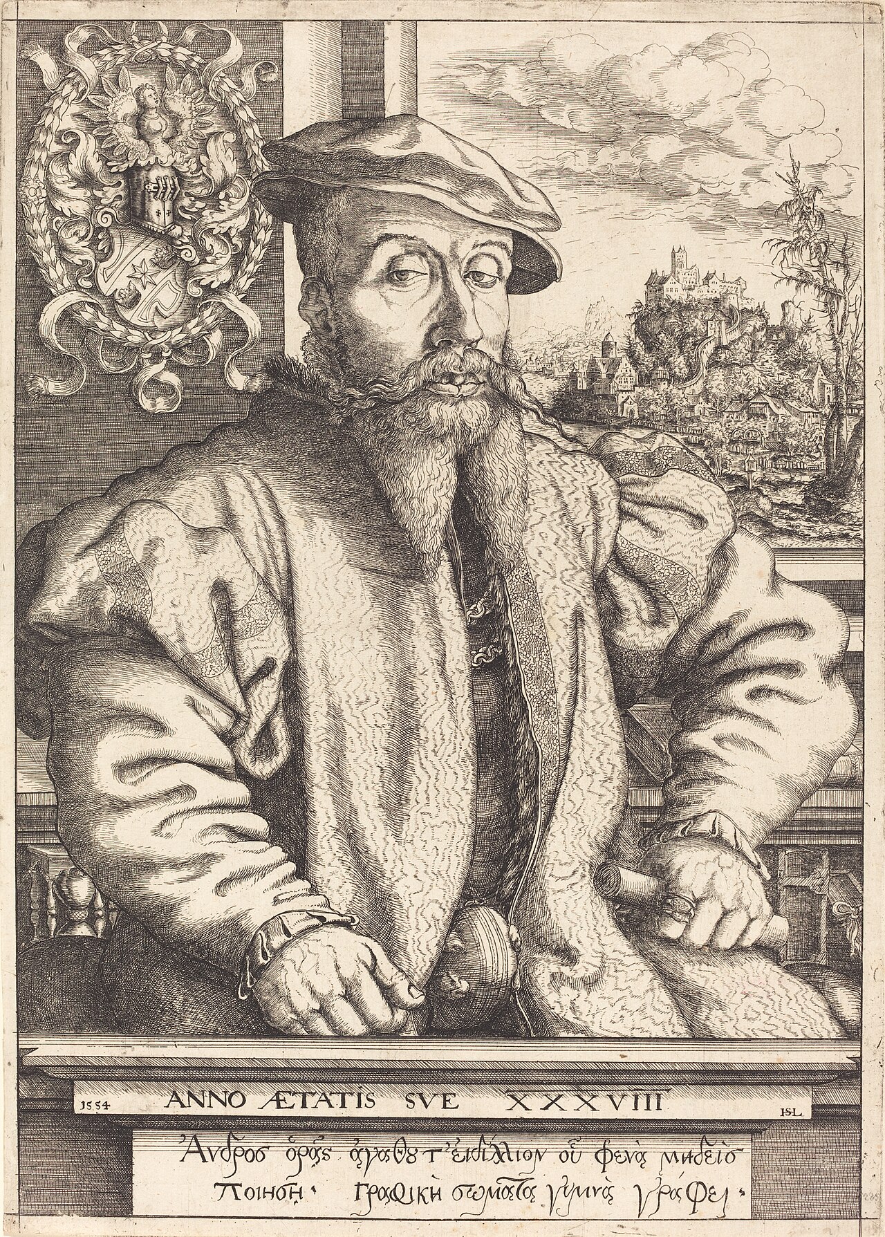 Georg Roggenbach by Hans Sebald Lautensack