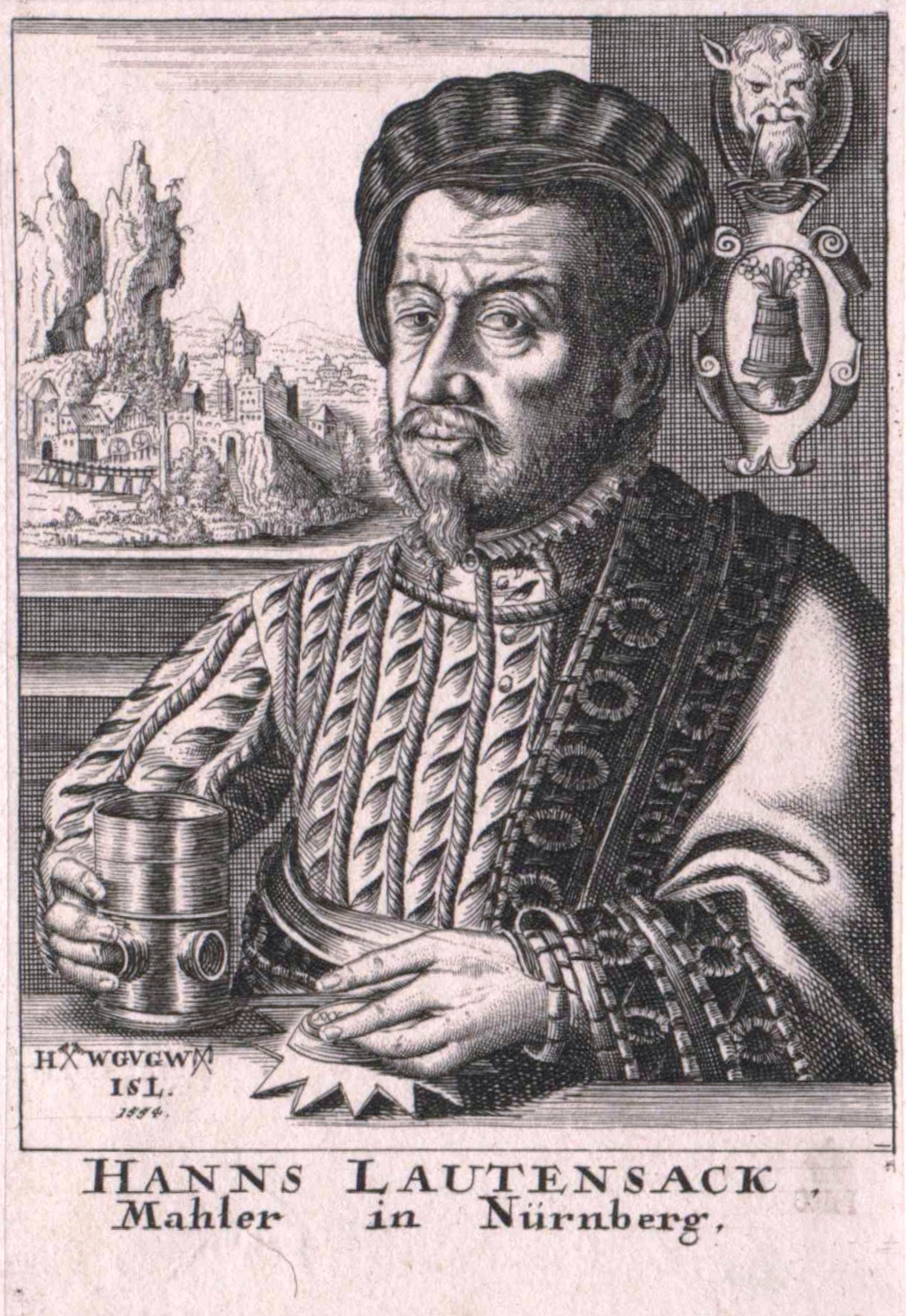 Portrait of Hans Sebald Lautensack