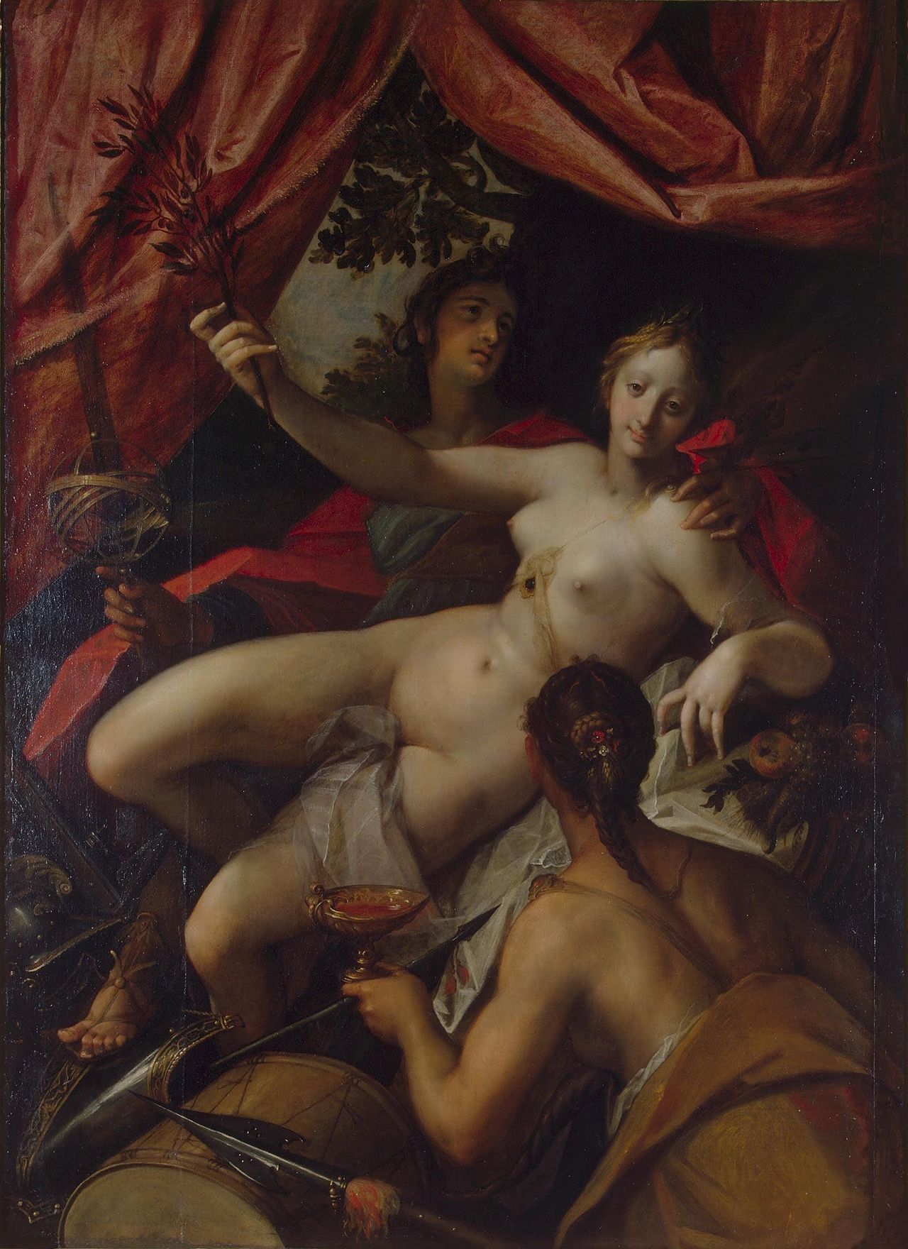 Allegory of Peace and Abundance by Hans von Aachen