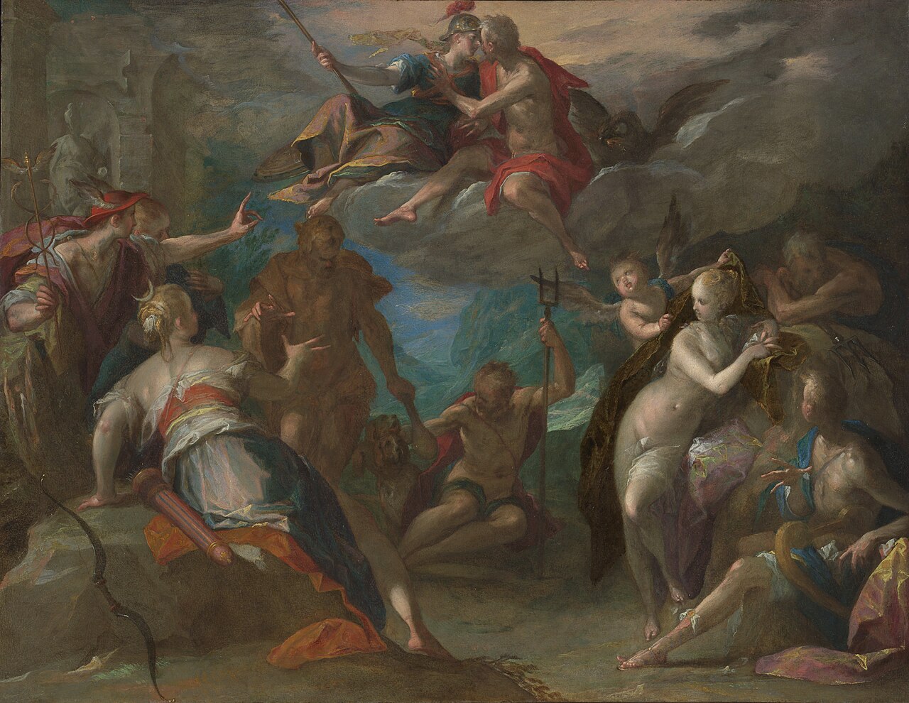 The Amazement of the Gods by Hans von Aachen