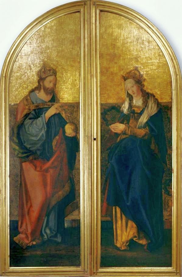 Christ as King and Mary as Queen by Hans von Kulmbach