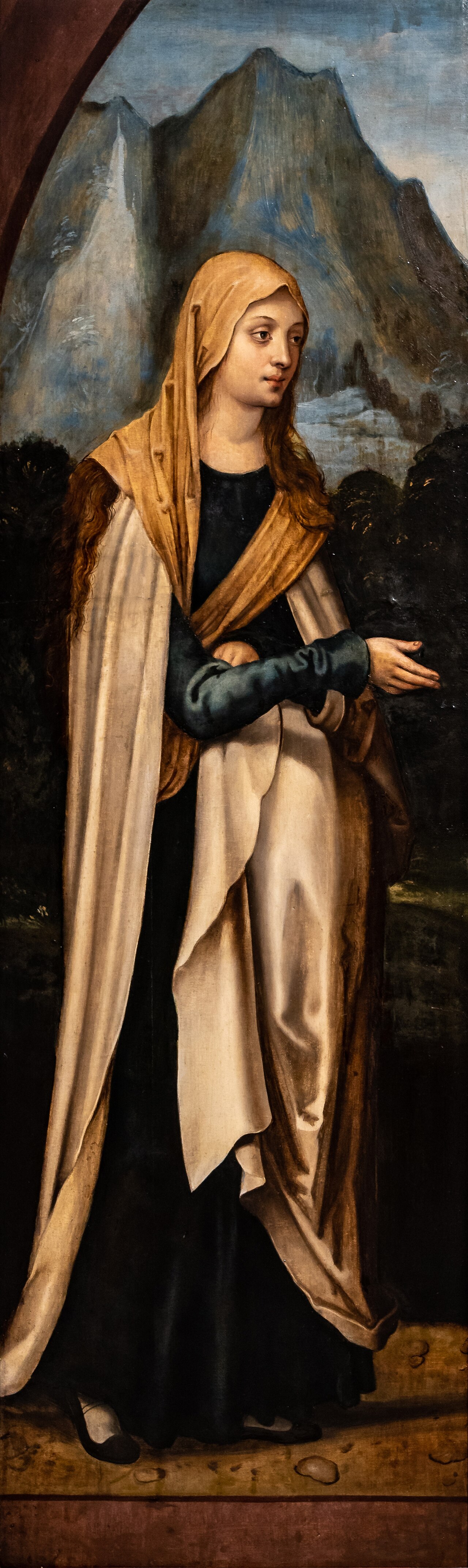 Maria aus einer Heimsuchung by Hans von Kulmbach