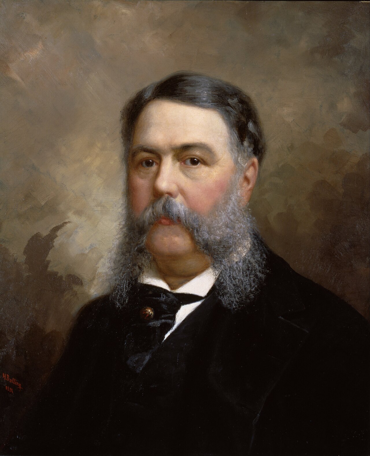 Chester A. Arthur by Hansen 'Ole Peter' Balling