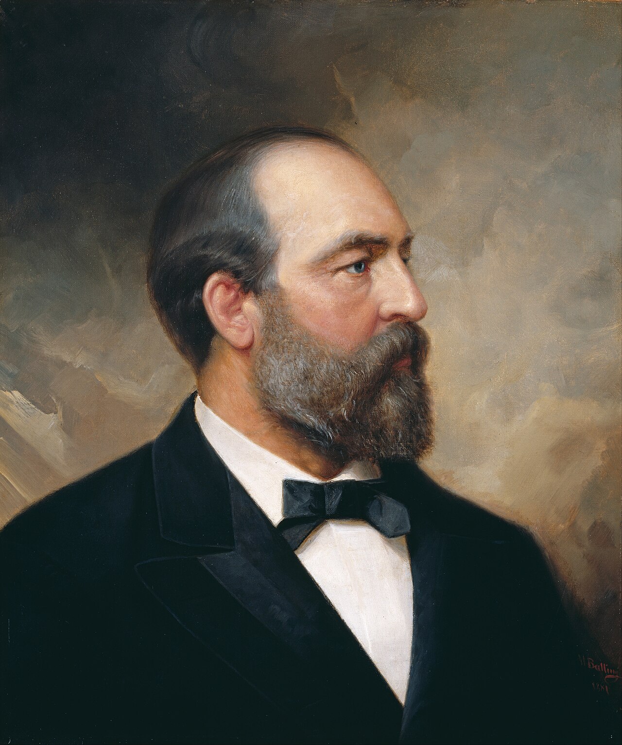 James Garfield by Hansen 'Ole Peter' Balling