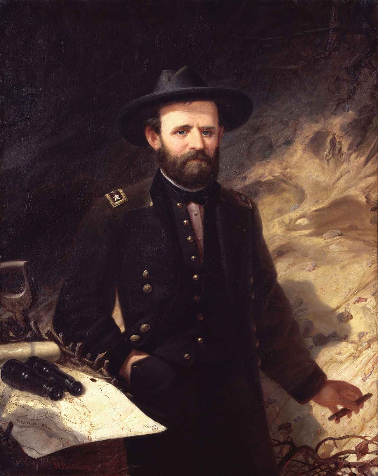 Ulysses S. Grant by Hansen 'Ole Peter' Balling